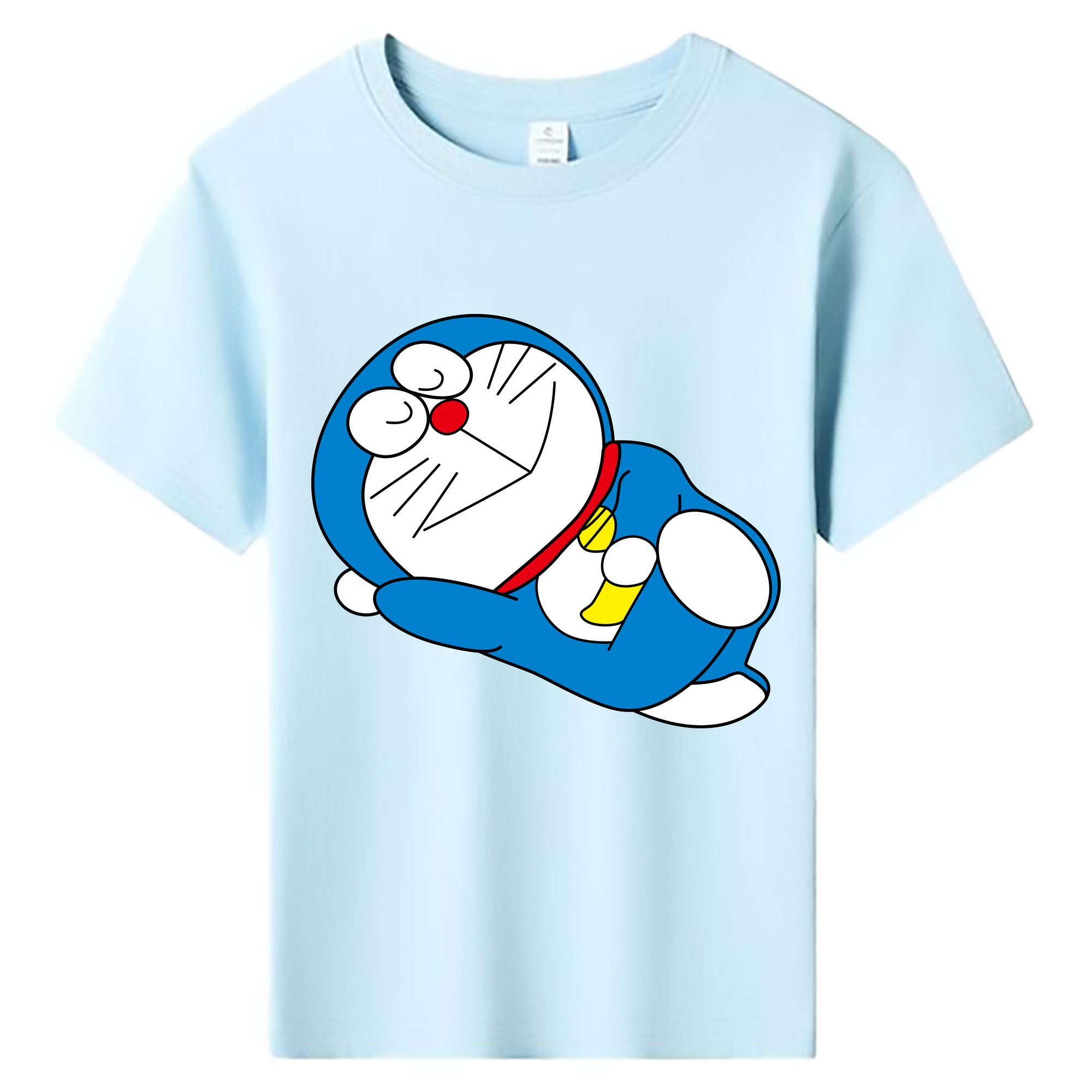 （画像用） ドラえもん Doraemon 綿100％キッズTシャツ（フロントプリント）